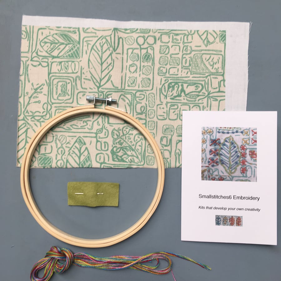 Embroidery kit - Summer