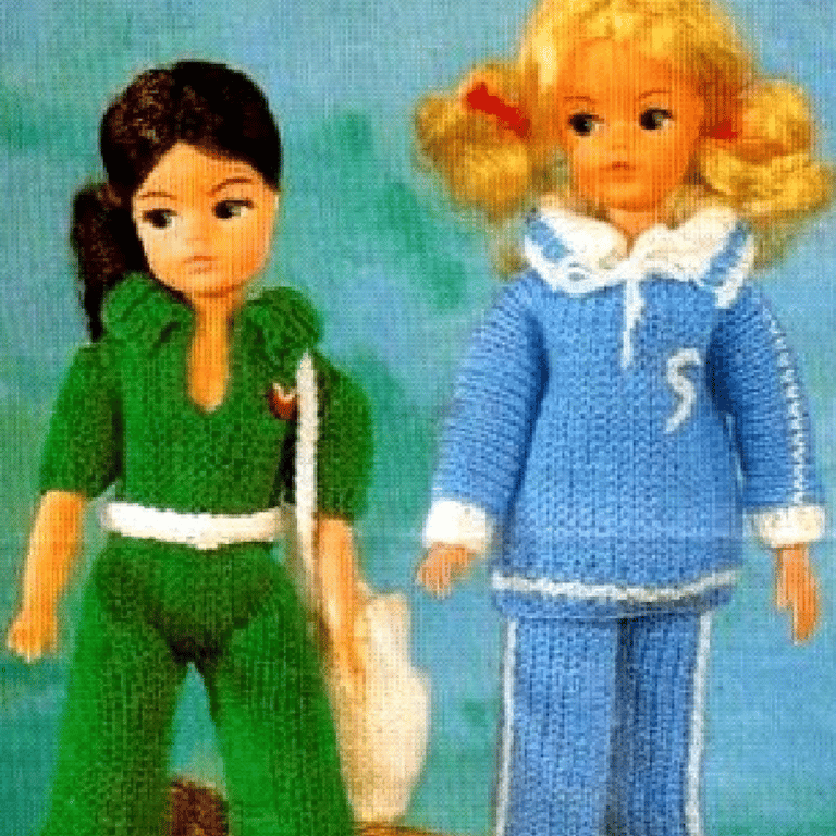 VINTAGE KNITTING PATTERN PDF Leisure Kit
