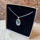 Handcrafted Pendant Necklace, Unique Eco Friendly jewellery, Christmas Gifts.