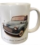 Morris Minor Convertible (Light Blue) 1963 - 11oz Ceramic Mug 