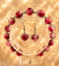 Maroon Jewellery Set - Image 4