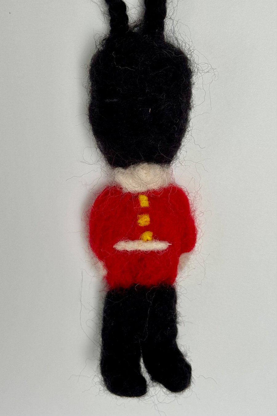 Tall Felted King's Guard Hanging Decoration 