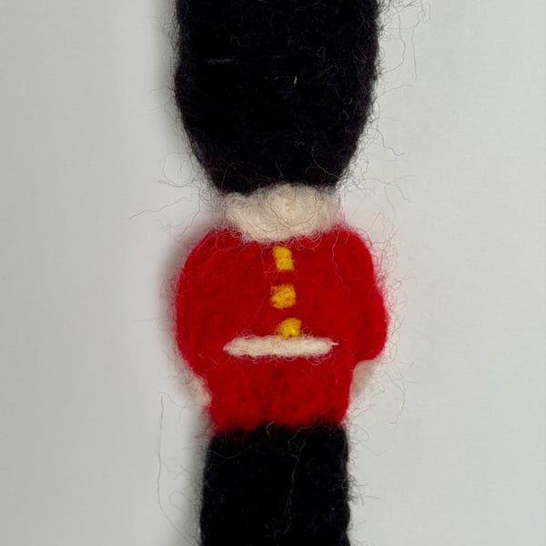 Tall Felted King's Guard Hanging Decoration 