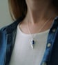 Sewing Charms Necklace, Gift for Maker, Button, Bobbin & Scissors - Image 1