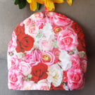 Rose Print Fabric Tea Cosy