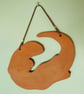 Otter ceramic wall plaque - Image 4