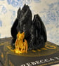 Tairn Black Dragon 3D Print – Fourth Wing Inspired Bookshelf Decor
