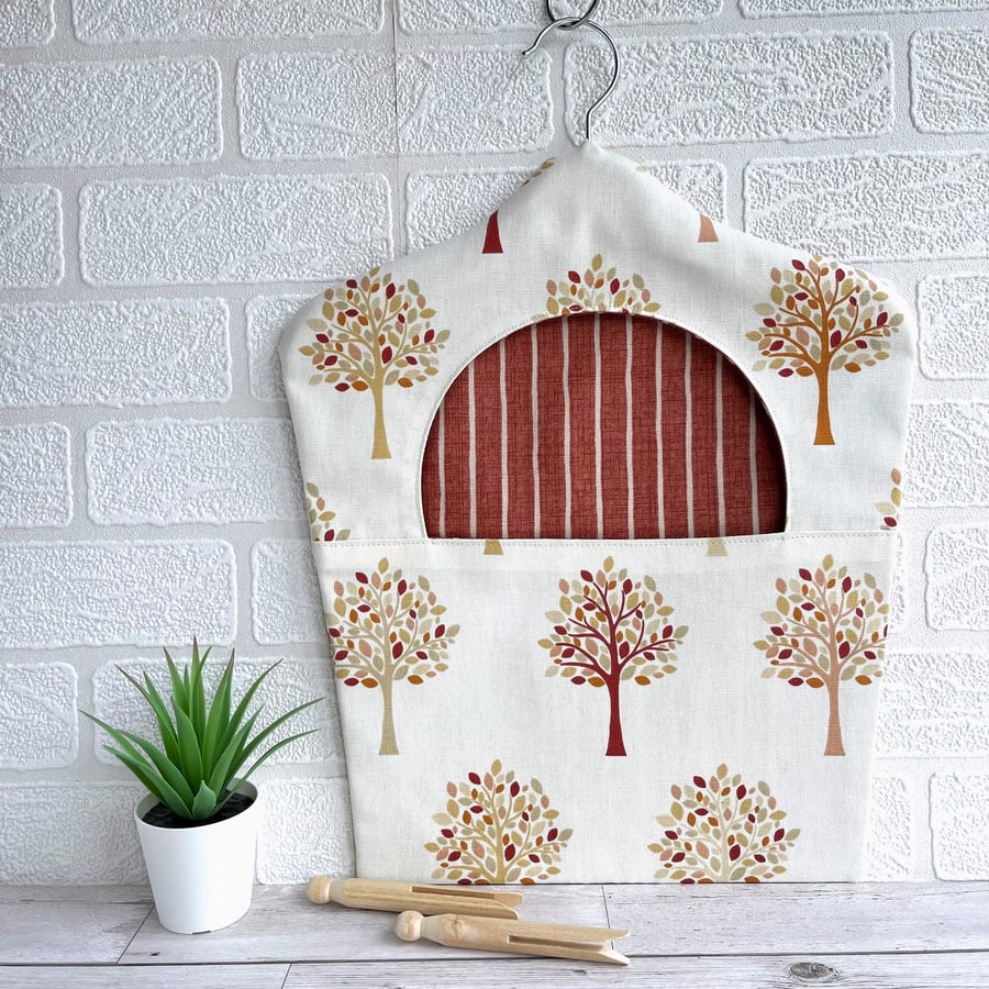 Woodland Trees Peg Bag