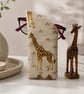 Giraffe Cotton Linen Glasses Case 