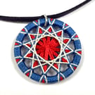 Textile Pendant