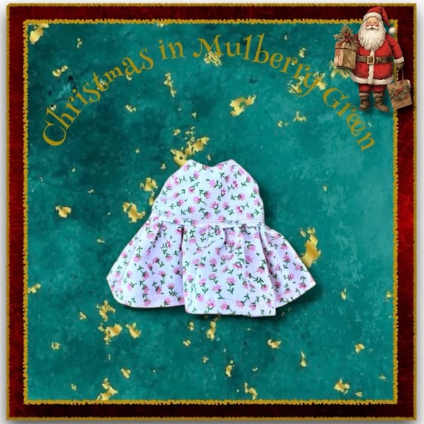 Pink Sprig Dress for Baby Daisy 