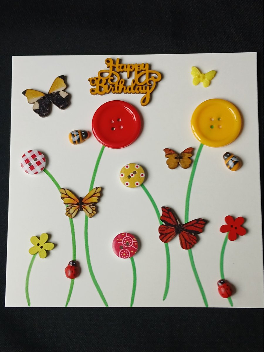 Handmade birthday card 