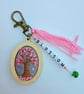 Spring Blossoming Tree Keyring or Bag Charm  - Image 3