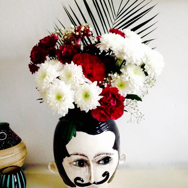 EDWARDIAN MR GOREY BLOOMIN BASTARD VASE 