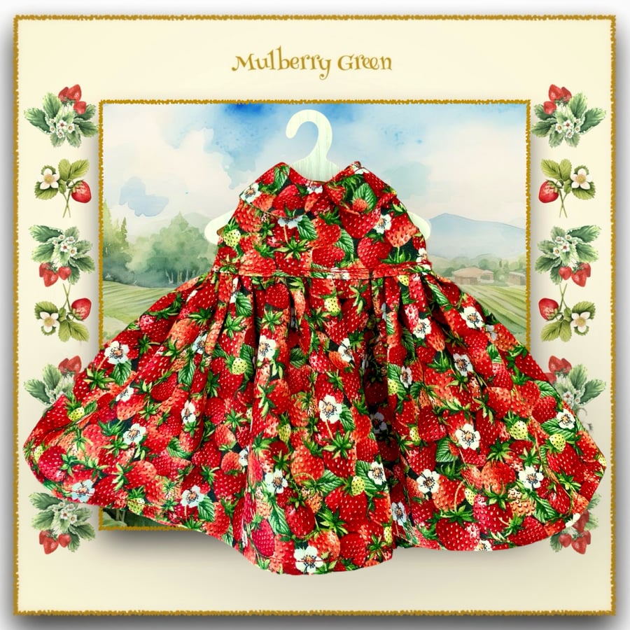 Sweet Strawberries Dress