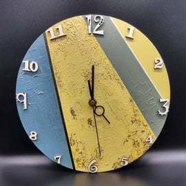 Handmade wall clock