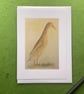 Brown runner duck - greetings card. Blank inside. - Image 2