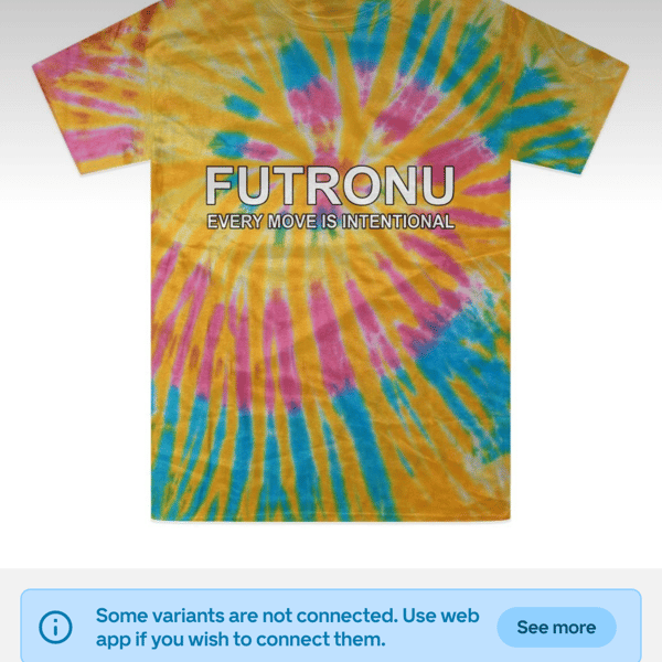 Tie Dyed Unisex Short Sleeve Crew Neck T-Shirt - Futronu