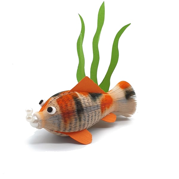 Koi Fish Handmade from a Book