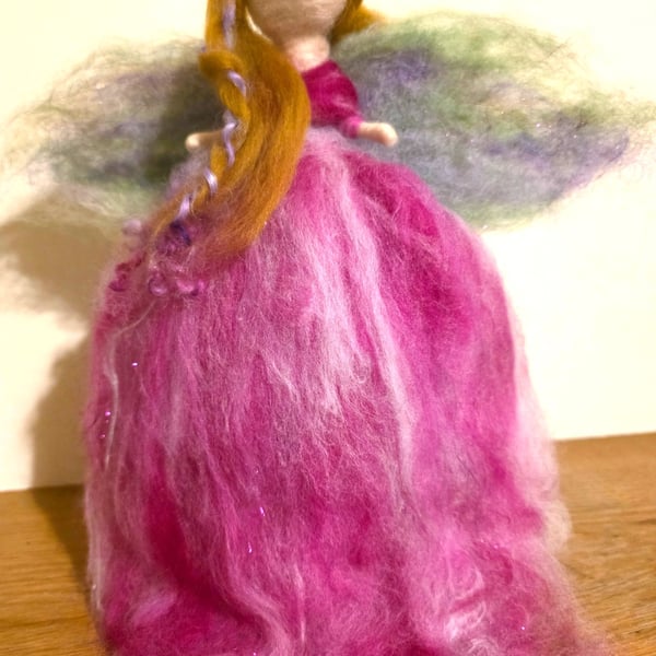 Felted Fairy - Pretty in Pink