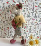 Handmade Little Cloth Mouse - Image 4