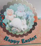 Easter Bunny Easel Card - Image 2