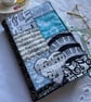 Music Themed Quilted Patch Book Cover Book Sleeve To Protect Your Favourite Book
