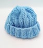 Super Chunky Ribbed Hat for a Girl or Boy, Child's Winter Hat, Knitted Hat - Image 1