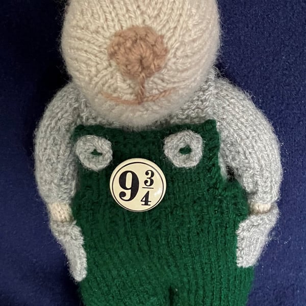 Railway mouse with collector’s badge – Green & Grey