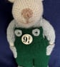 Railway mouse with collector’s badge – Green & Grey - Image 1