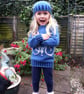 Bike Sweater and Hat Knitting Pattern.  Digital Knitting Pattern - Image 6
