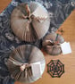 Set of 3 Black Pumpkin Book Gift - Handmade Halloween Decoration - Image 5