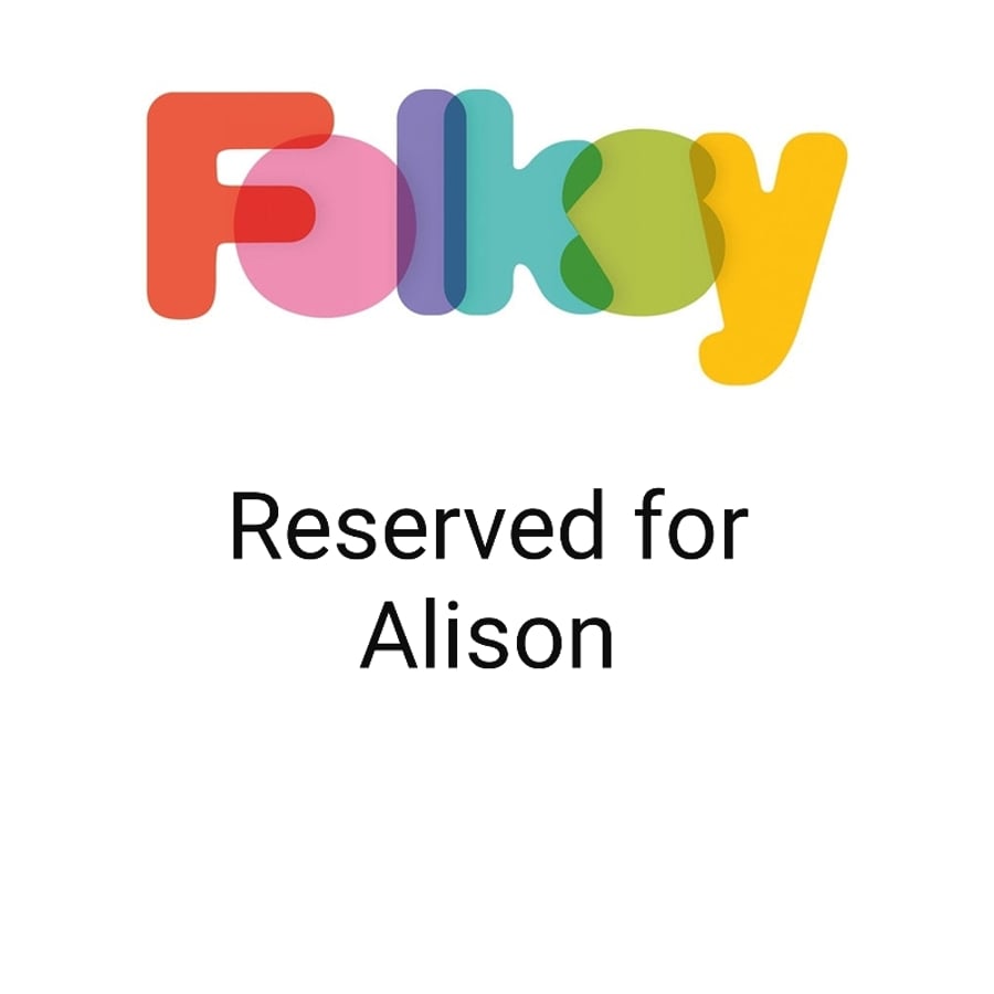Reserved for Alison