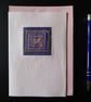 Individually Hand Crafted Embroidered Tapestry Blank Card - Image 1