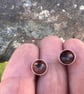 Copper Acorn Stud Earrings - Image 7