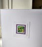 Small heart flowers romantic card - Image 1
