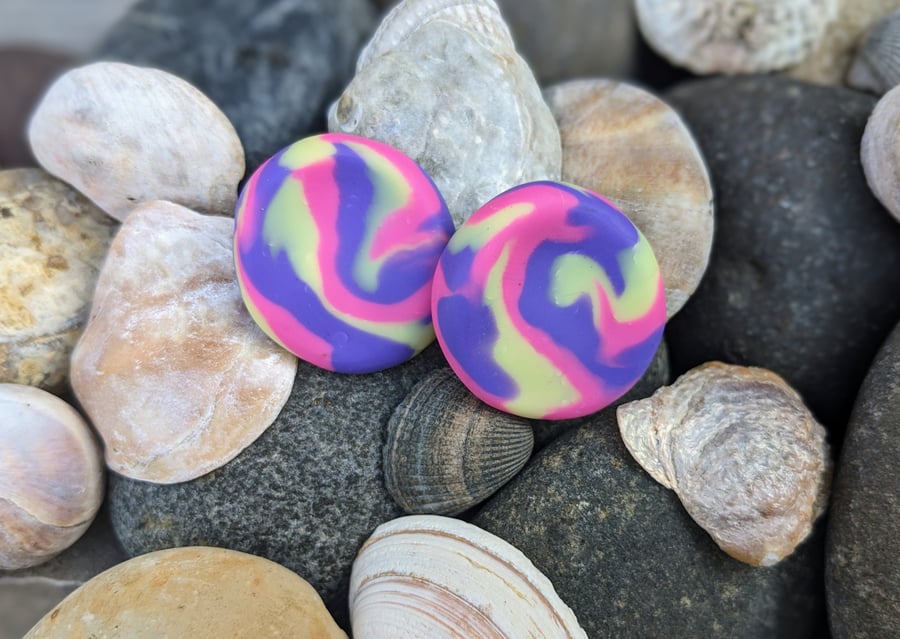 Support Stone - Shirley - worry stone, calm anxiety, fidget, pocket token