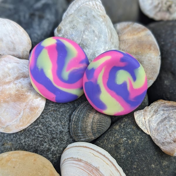 Support Stone - Shirley - worry stone, calm anxiety, fidget, pocket token