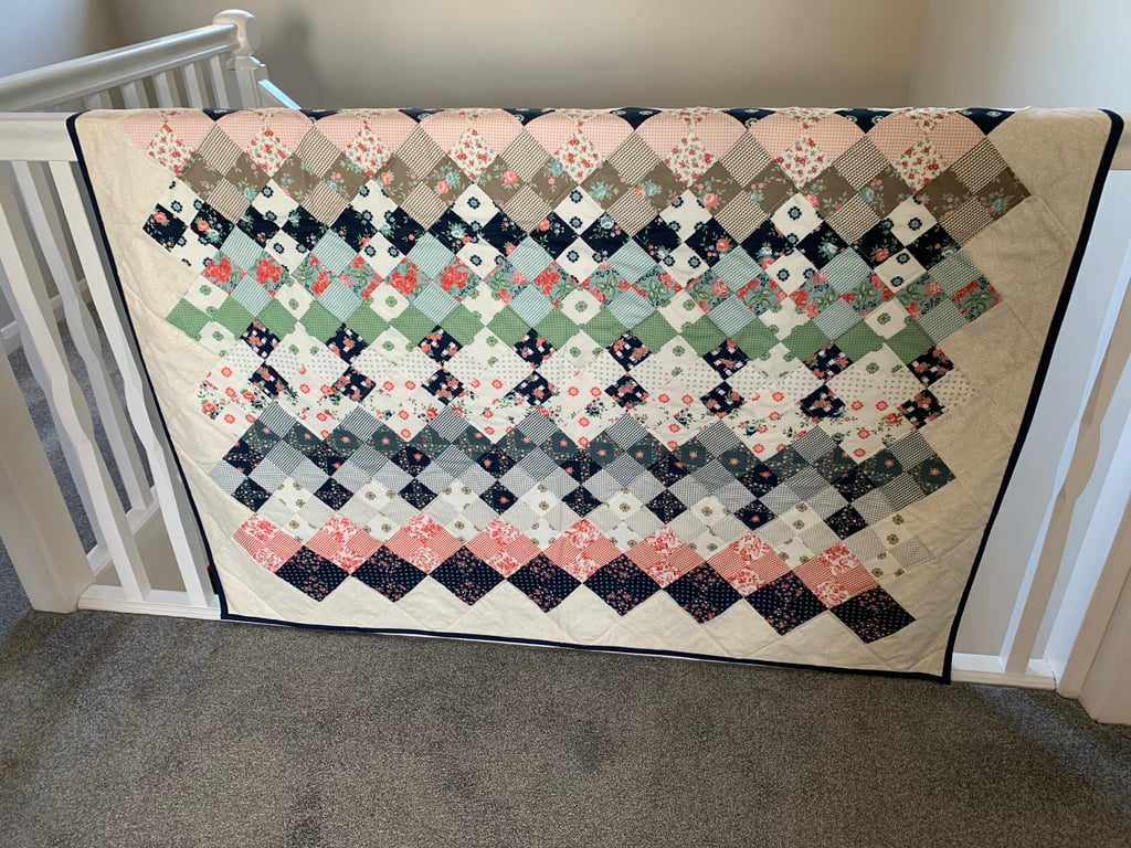 Rosemary Cottage Patchwork Quilt