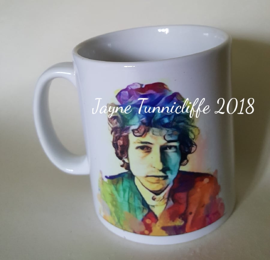 Bob Dylan mug