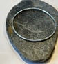 Silver Hammered Stacking Bangle - Image 6