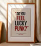 Dirty Harry Quote Poster Print - Retro Typography Wall Art - Image 2