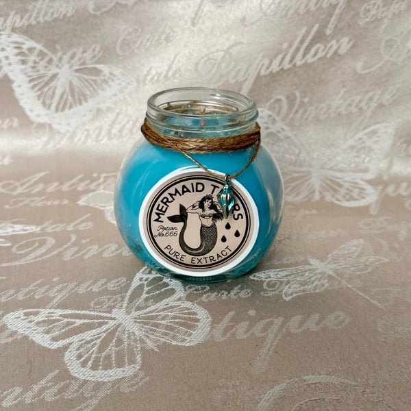 Mermaid Tears Candle – Handmade Ocean Fantasy Candle