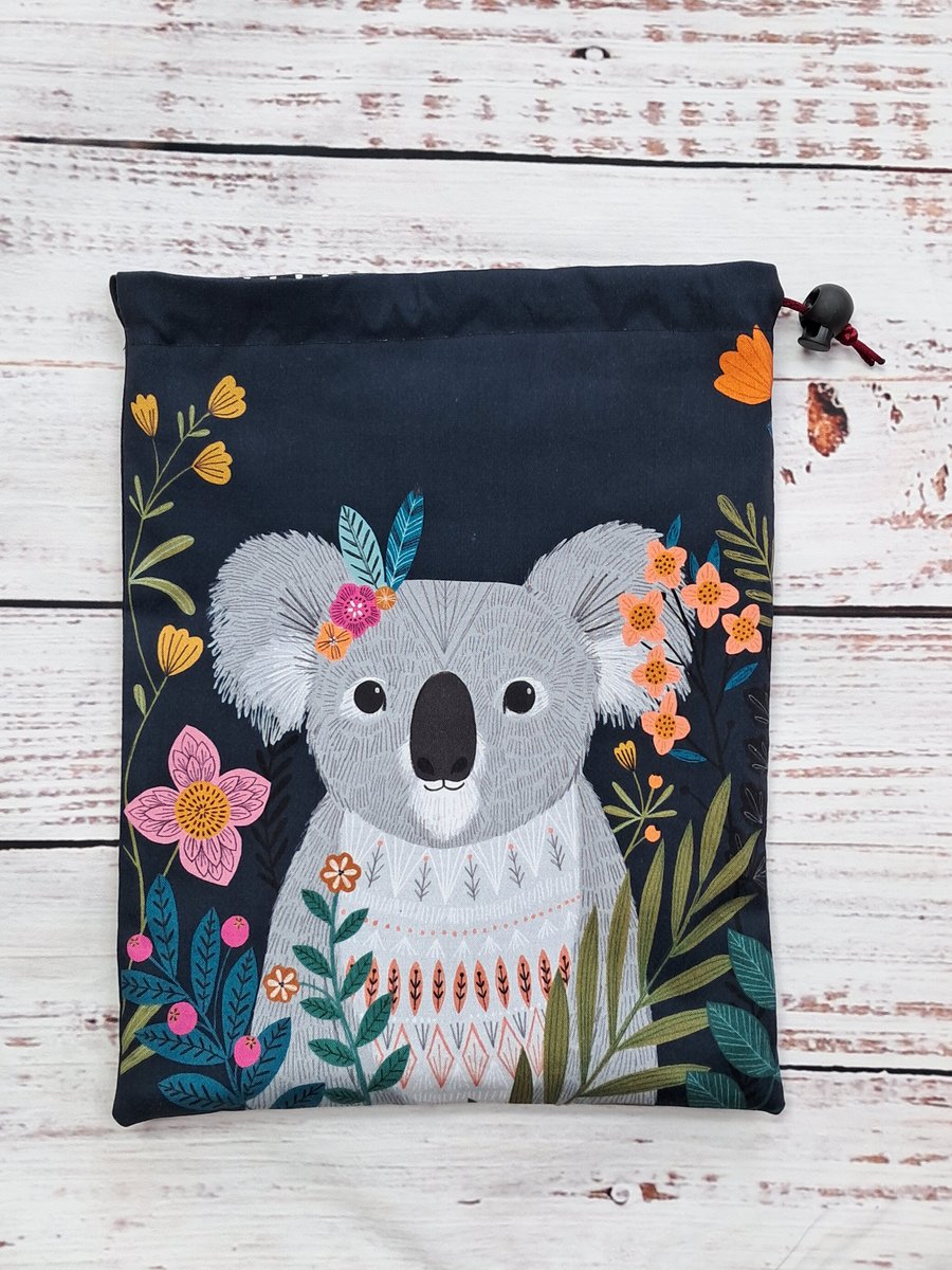 Koala drawstring bag
