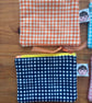 Summer seconds   Five Gingham Cotton pouches - super cute - Image 2