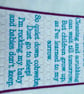 Gift for New Parents, A Poem for New Mum, Dad, Good Advice in a Picture Frame. - Image 3