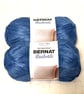 2 Balls x 100g Bernat Suede-ish Yarn : Colour Ocean : Bulky yarn