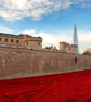 Tower of London Red Poppies England UK Photograph Print - Image 1