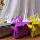  Glitter Butterfly Trinket-Favour Boxes 