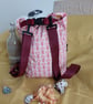 Large flower print drybag rucksack  - Image 3